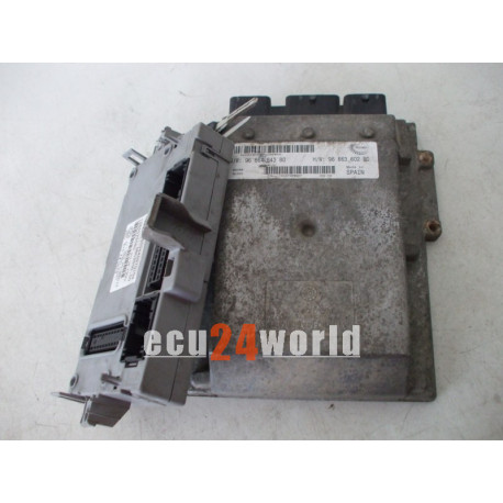 9666484380 9666360280 FIAT DUCATO 2,2 JTD ECU SET